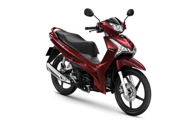 New Wave 125i 2023 สีแดง