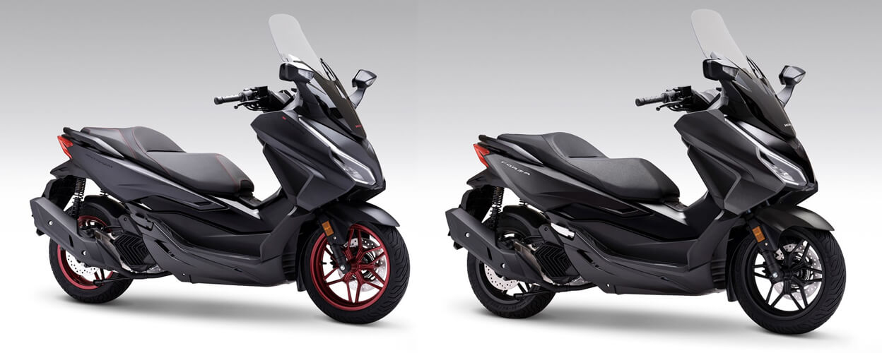 New Forza 125 2023 สี SPECIAL EDITION สีเทา