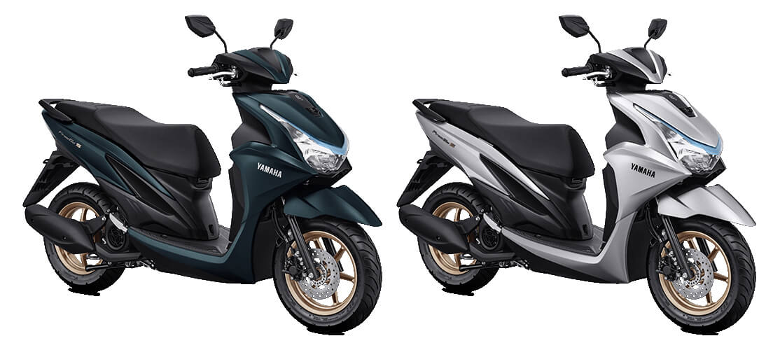 New Freego 2023 รุ่น Connected สีเขียวแมทและสีเงิน