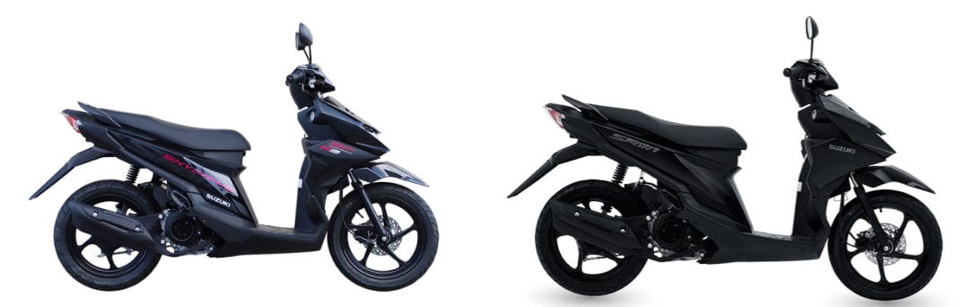 Suzuki Nex II 2023 สีดำ สีดำแมท