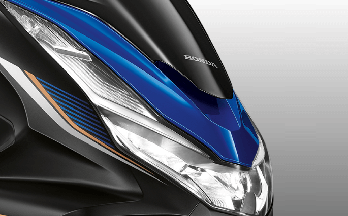 Honda PCX160 2023 รุ่น ABS Midnight Race Edition ไฟหน้า