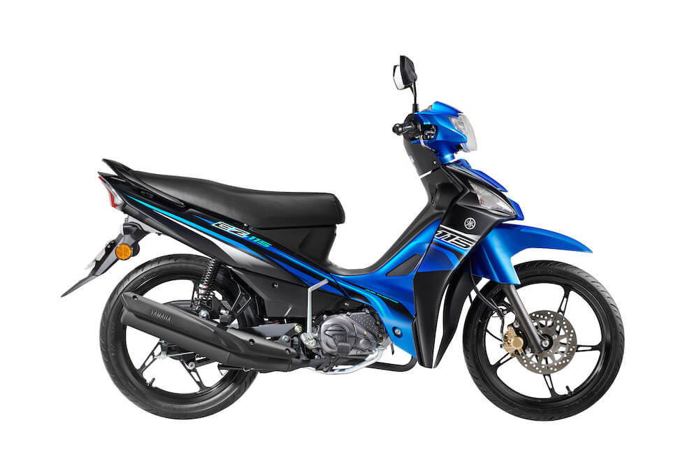New EZ115 2023 สีน้ำเงิน