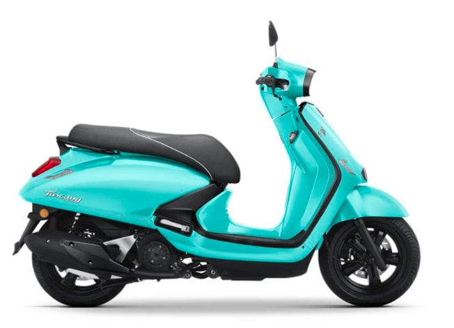 New Tuscany 150 2023 สีเขียว