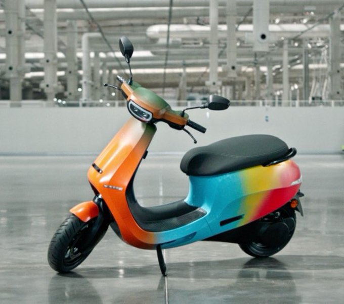 2023 Ola S1 Holi Edition