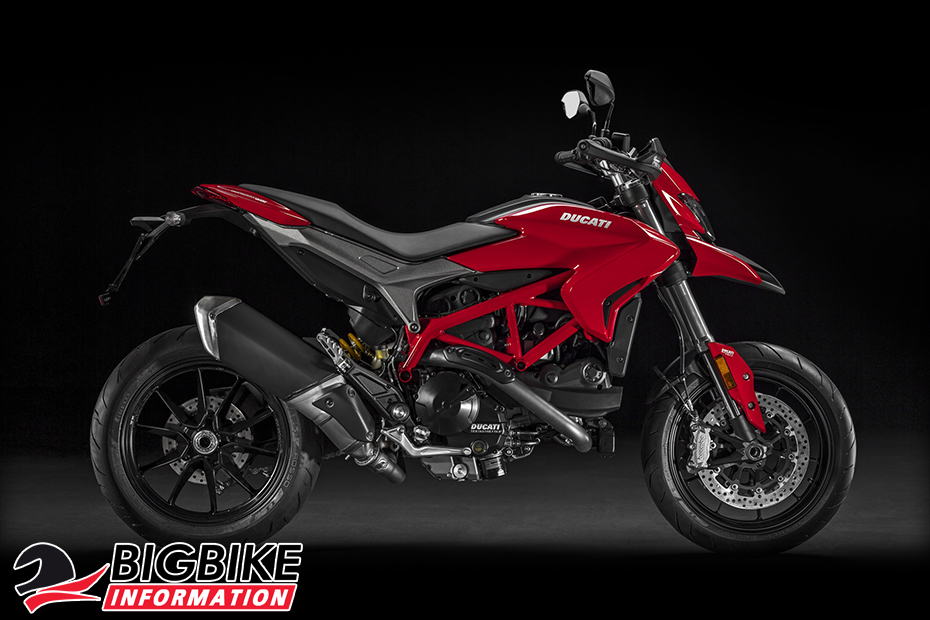 ภาพ Ducati Hypermotard 939 สีแดง ด้านข้าง