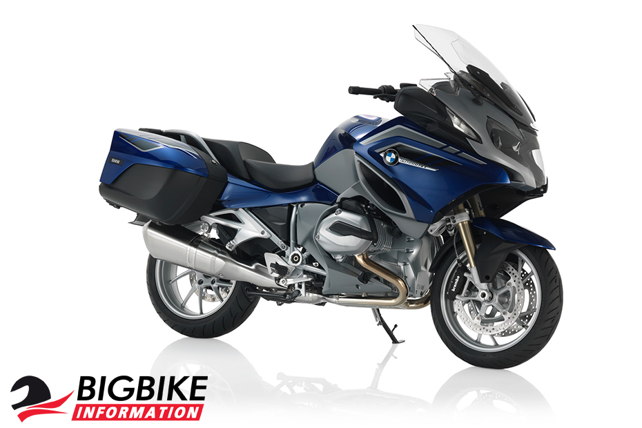 ภาพ BMW R 1200 RT สีน้ำเงิน ด้านหน้า