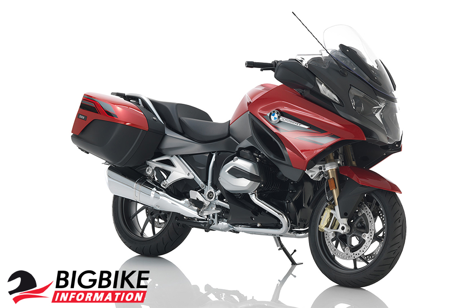 ภาพ BMW R 1200 RT สีแดง ด้านหน้า