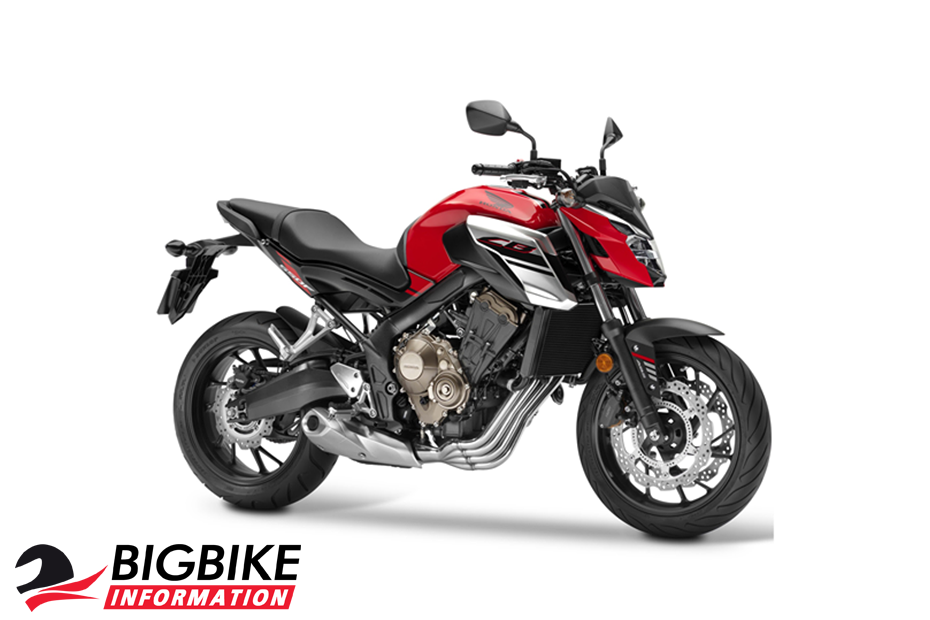 ภาพ Honda CB650F สีแดง