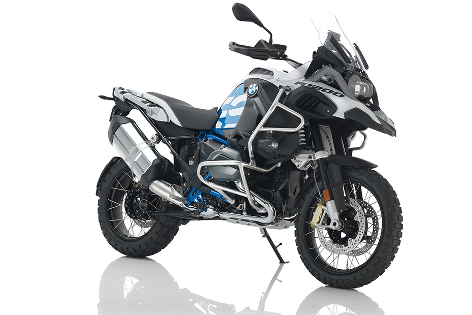 ภาพ BMW R 1200GS ADVENTURE สีน้ำเงิน-ขาว ด้านหน้า