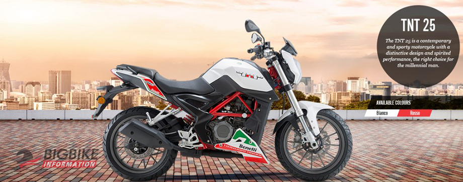 ภาพ BENELLI TNT25 สีดำ ด้านข้าง
