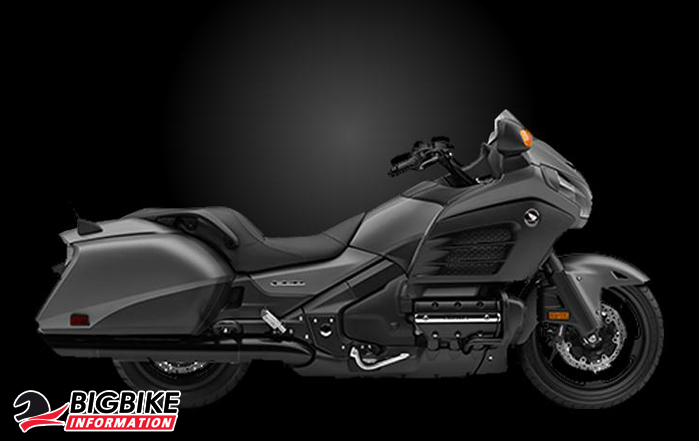 ภาพ Honda Goldwing F6B สีดำ ด้านข้าง