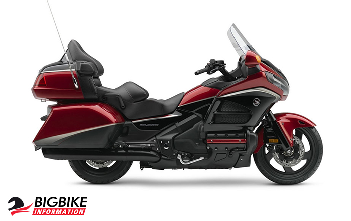 ภาพ Honda Goldwing GL1800 40TH-Anniversary สีแดง ด้านข้าง