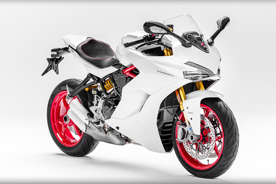 ภาพ Ducati SuperSport S สีขาว ด้านหน้า