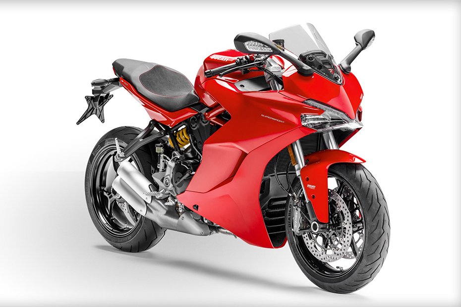 ภาพ DUCATI SUPERSPORT สีแดง ด้านหน้า