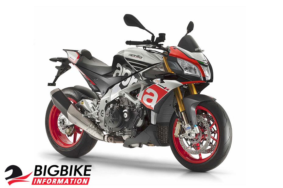 ภาพ Aprilia TUONO V4 1100 FACTORY สีเงิน ด้านหน้า