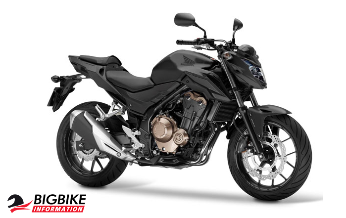 ภาพ Honda CB500F สีดำ