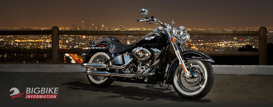 ภาพ HARLEY DAVIDSON SOFTAIL DELUXE สีดำ