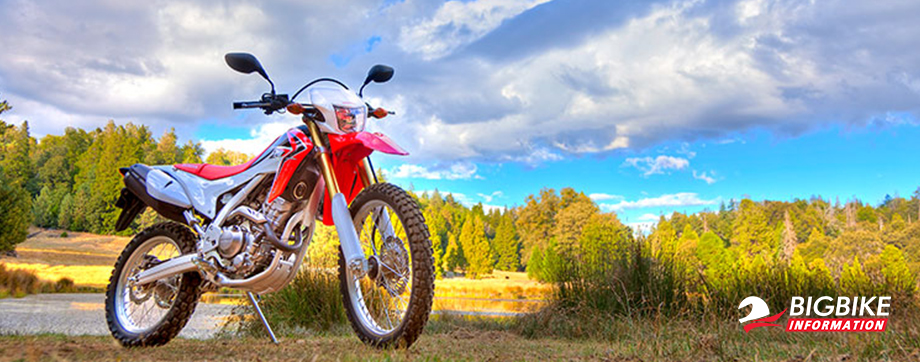 ภาพ Honda CRF250L สีแดง