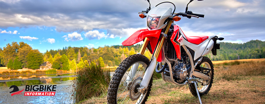 ภาพ Honda CRF250L สีแดง