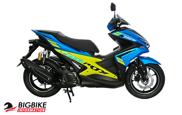 ยามาฮ่า แอร็อกซ์155 อาร์ เวอร์ชั่น สีน้ำเงิน-เหลือง