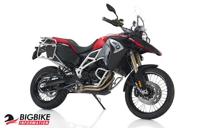 ภาพ BMW F 800 GS ADVENTURE สีแดง ด้านข้าง