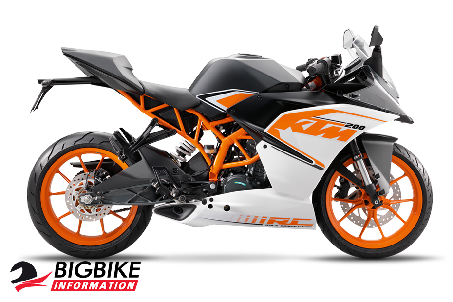 KTM RC 200 ปี 2018