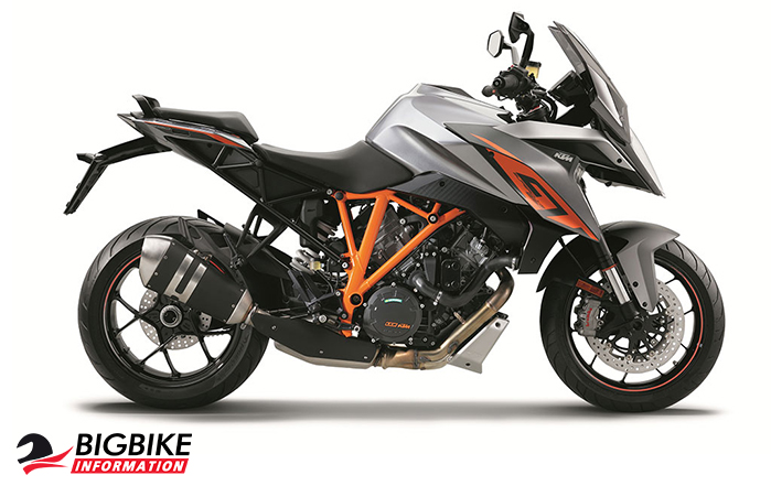 KTM 1290 Super Duke GT สีเทา