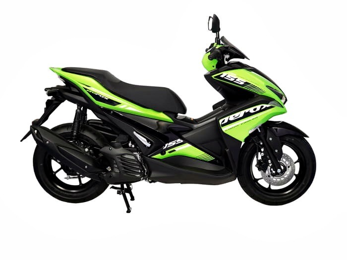 Yamaha Aerox 155 สแตนดาร์ด เวอร์ชั่น สีเขียงดำ 2019