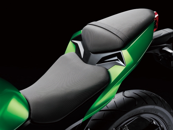 ชุดหลังของ Z300 ประกอบไปด้วยเบาะนั่งคนขับที่เป็นลายตัว Z
