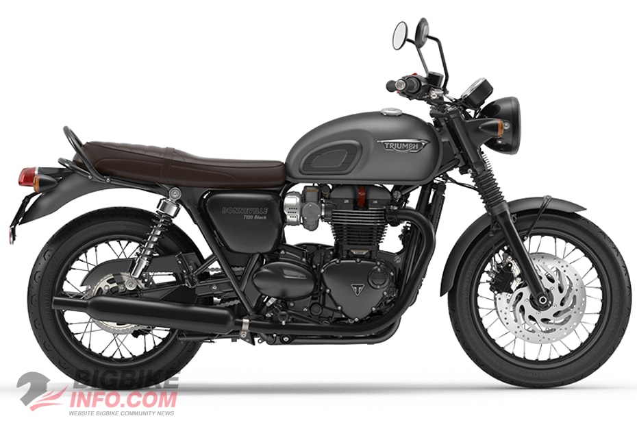 ไทรอัมพ์ สตรีท ทวิน ปี 2019 รุ่น Black สี Matt Graphite