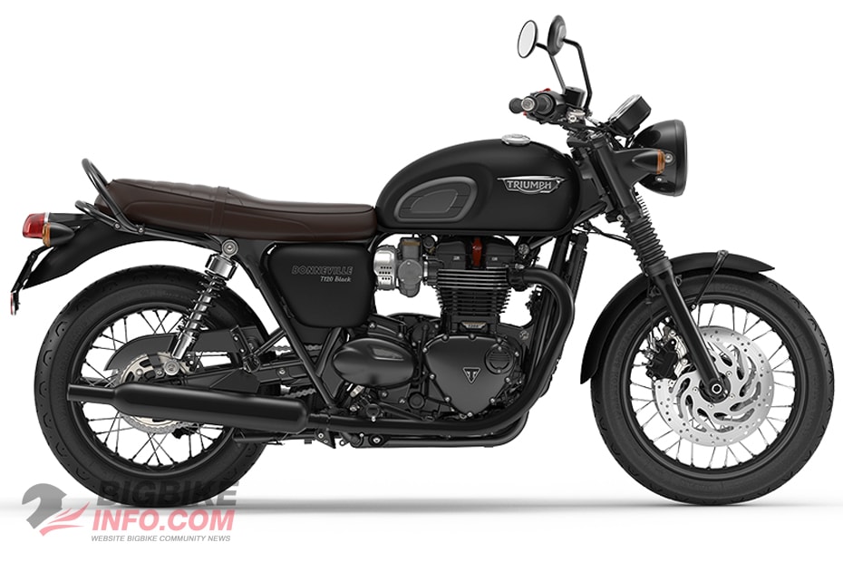 ไทรอัมพ์ สตรีท ทวิน ปี 2019 รุ่น Black สี Matt Jet Black