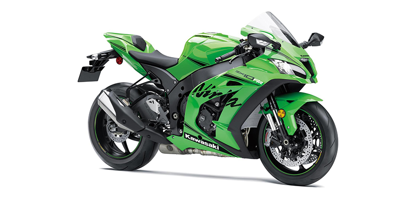 ZX-10RR 2019 สีเขียว ด้านหน้า