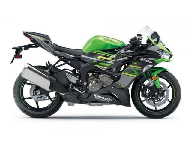ด้านข้าง Kawasaki ZX-6R 2019 โฉมใหม่