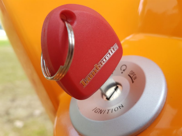 Emblazened Ignition Key