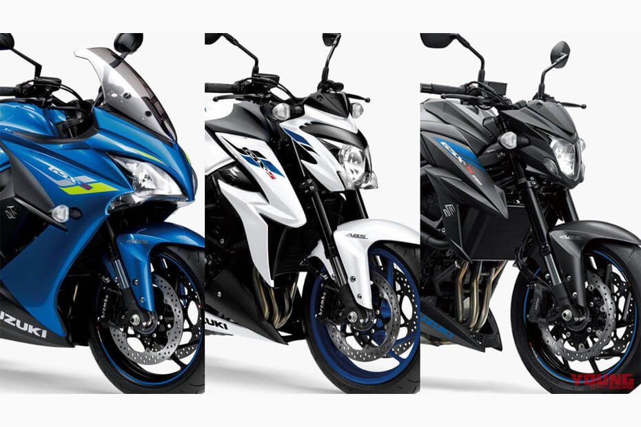 Suzuki อัพเกรดโมเดลใหม่ 3 รุ่น GSX-S1000F GSX-S1000 และ GSX-S750