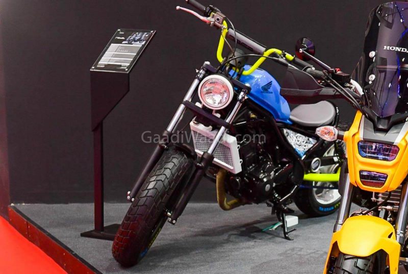 Honda Rebel 300 แต่งสีใหม่ สีนีออนสุดเท่ที่ได้มีการจัดแสดงใน BIMS 2019