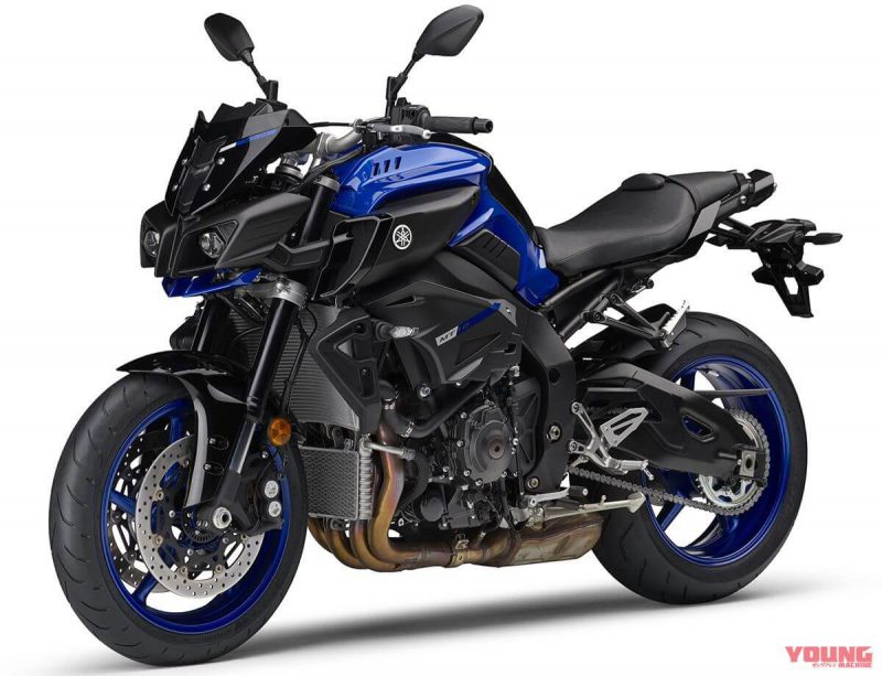 อัพเดทสีใหม่ของ Yamaha MT -10 ABS 2019 สี Deep Purplish Blue Metallic C