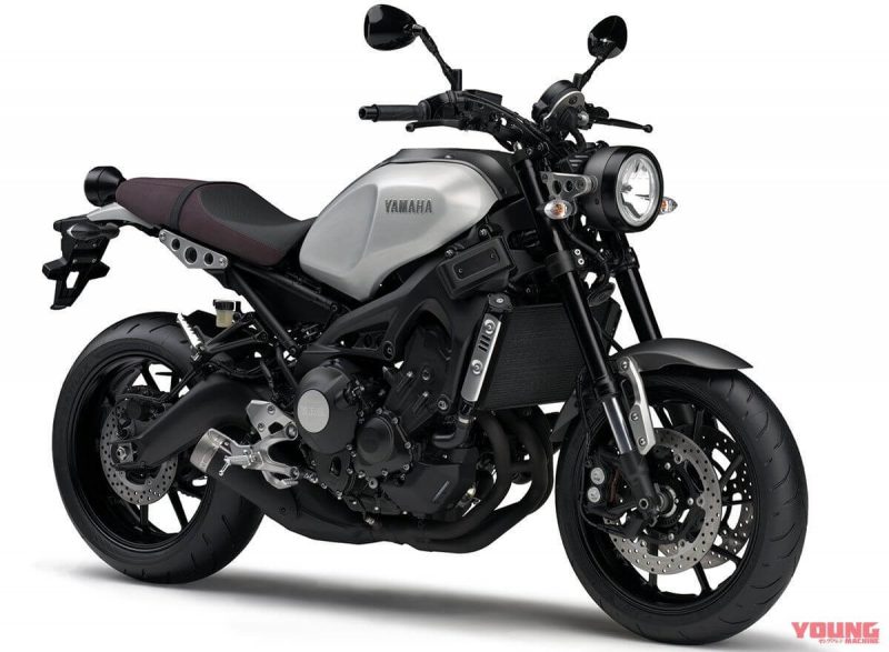Yamaha XSR900 2019 สี Matte Gray Metallic 3
