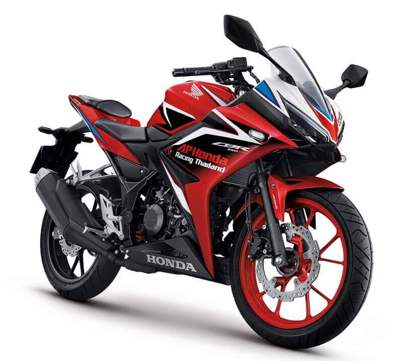 ซีบีอาร์150อาร์ รุ่น ABS สีแดง-ดำ
