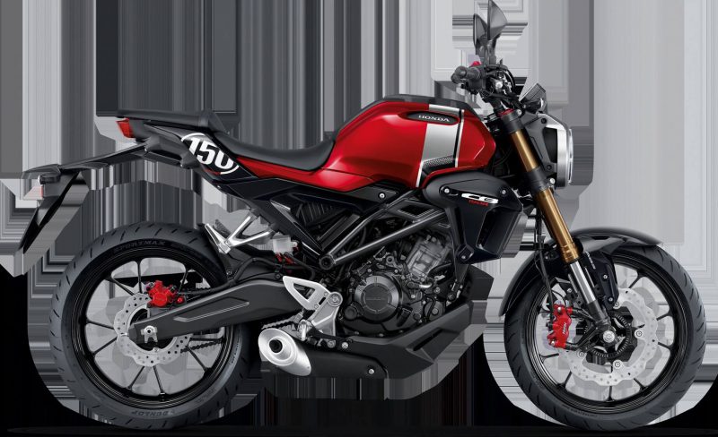 นิว ฮอนด้า CB150R Streetster 2019 สีแดง-ดำ