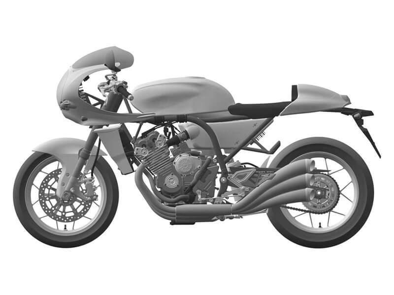 ภาพสิทธิบัตรเครื่องยนต์ 6 สูบเรียง All New Honda CBX