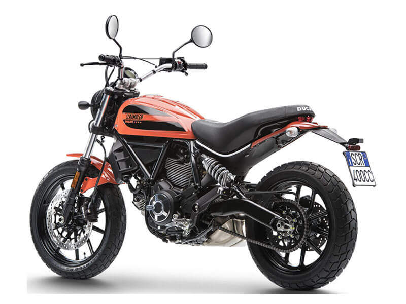 Ducati Scrambler Sixty2 ที่ใช้เครื่องยนต์ L-Twin