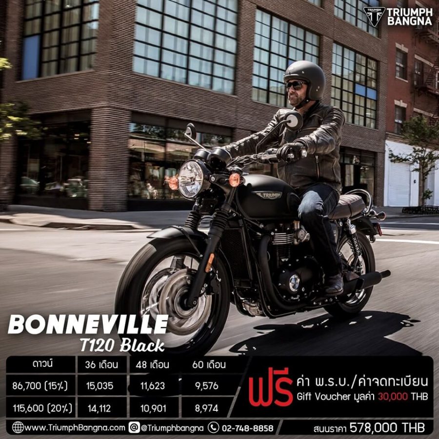 โปรโมชั่น Triumph