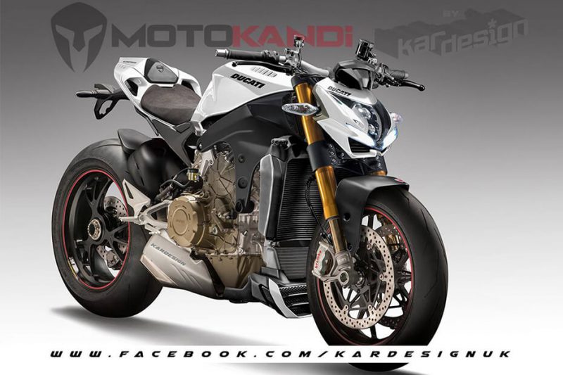ภาพ Ducati Streetfighter V4 ออกแบบโดย Kardesign