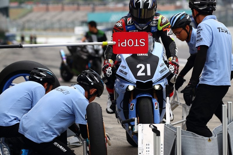 ความพร้อมของทีมงานของ Yamaha Factory Racing