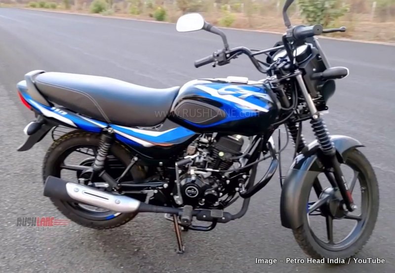 Bajaj Platina 115cc ด้านข้าง