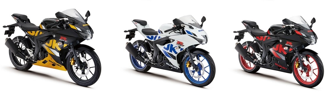GSX-R150 3 สีใหม่