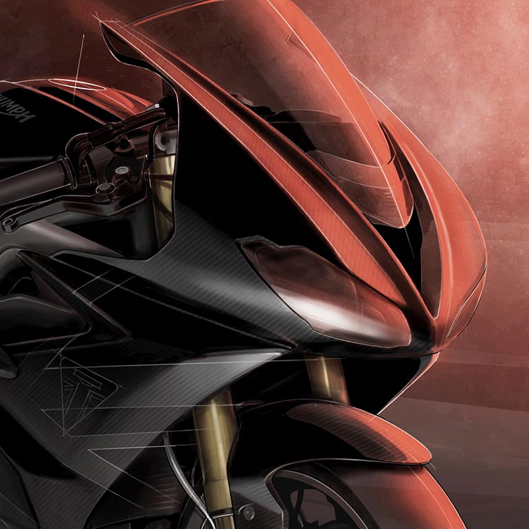 New Triumph Daytona Moto2 765