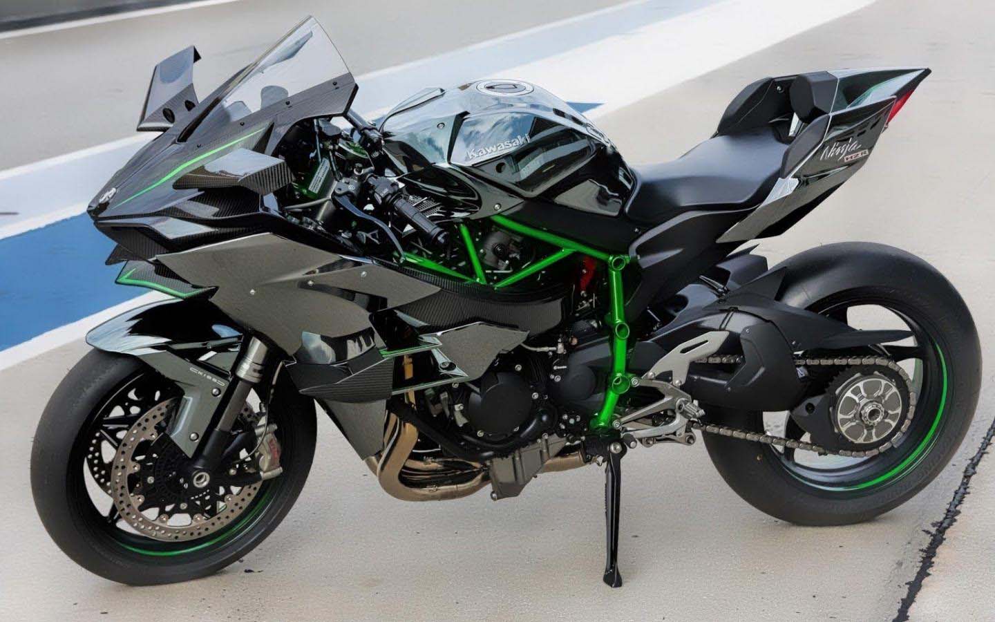 Kawasaki Ninja H2 อาจเพิ่มเทคโนโลยีที่ทันสมัย