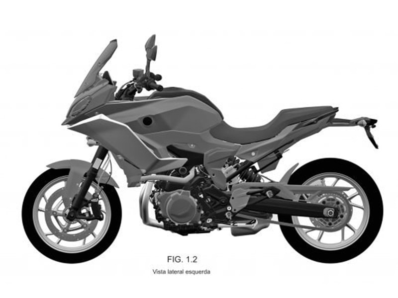 BMW F850RS ใหม่ ภาพ CG การคาดสิทธิบัตร F850RS